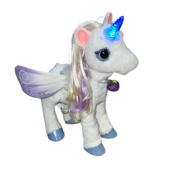 FurReal Friends Starlily Magical Unicorn & Berry Interactive Toy B0450 - Picture 1 of 10